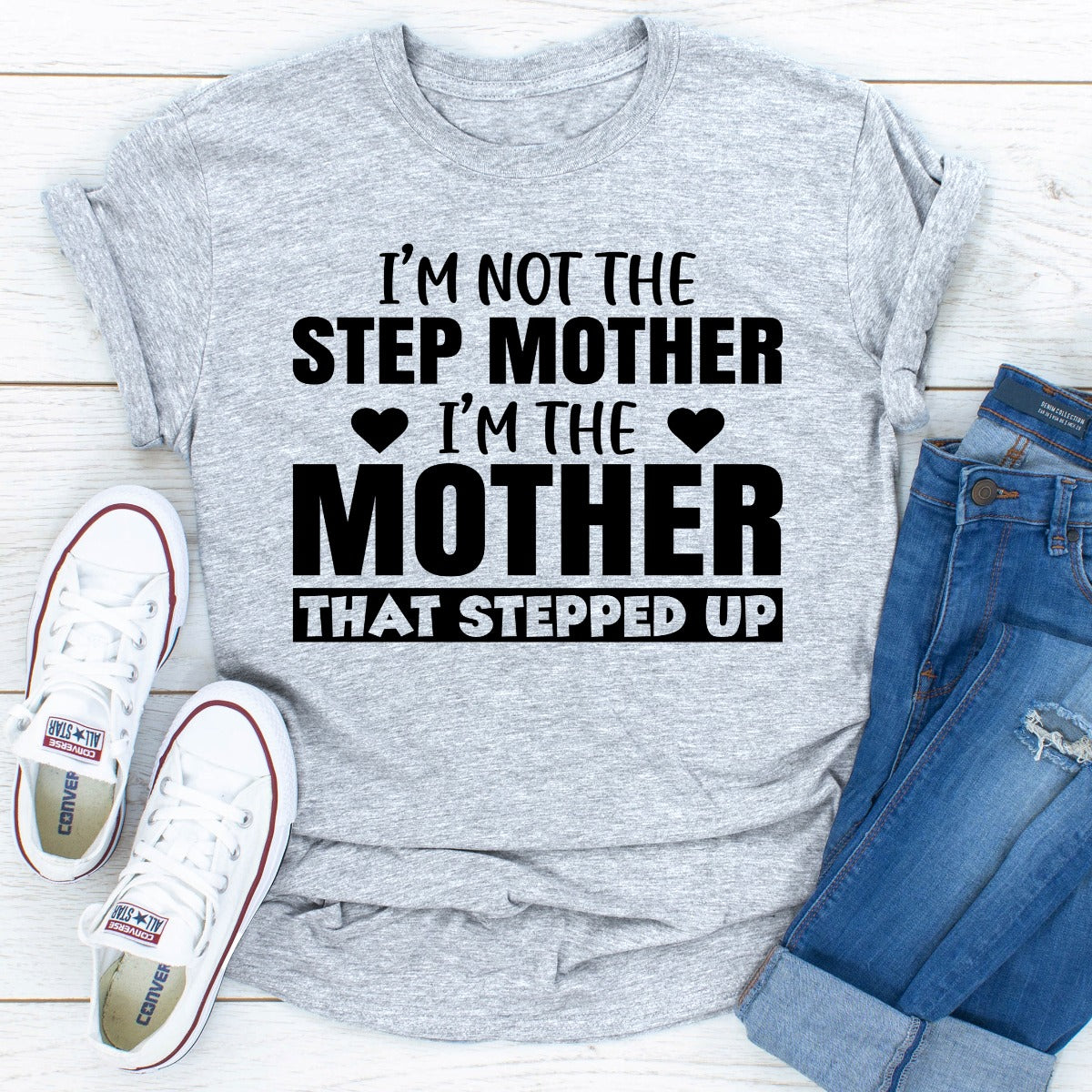 I'm Not The Step Mother T-Shirt-17